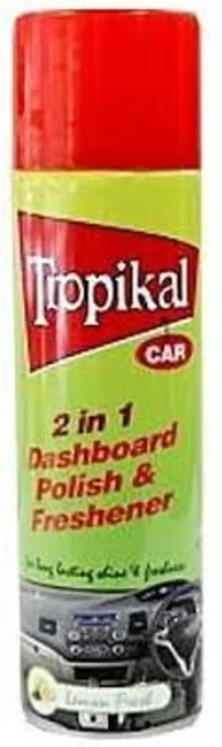 Tropikal 2 In 1 Dashboard Polish & Freshener Vanilla 300ml